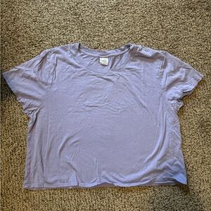 Outdoor Voices cropped tshirt